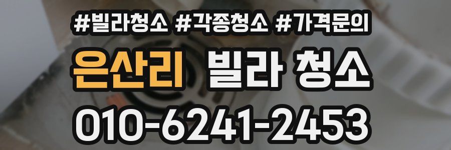 은산리 빌라 청소