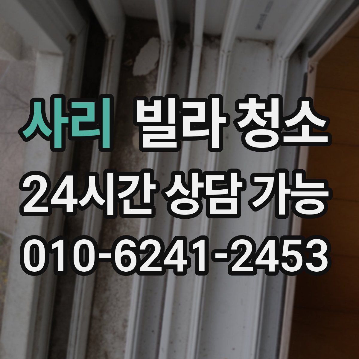 사리 빌라 청소