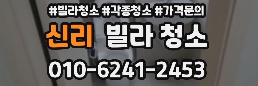 신리 빌라 청소
