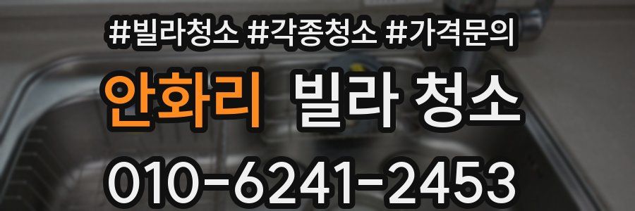 안화리 빌라 청소