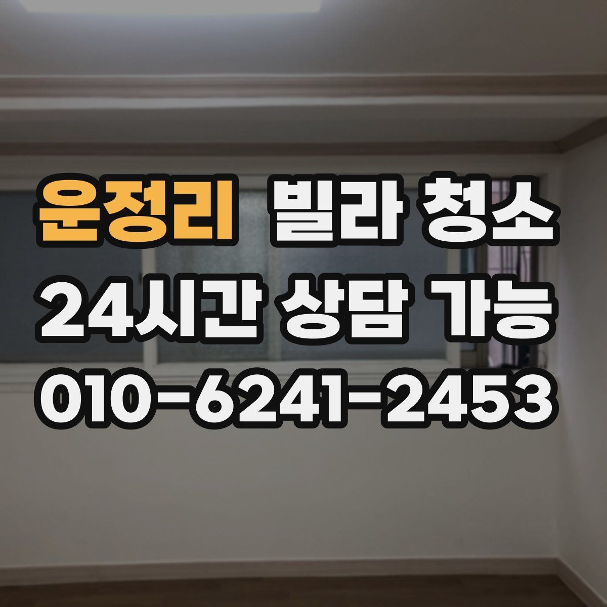 운정리 빌라 청소