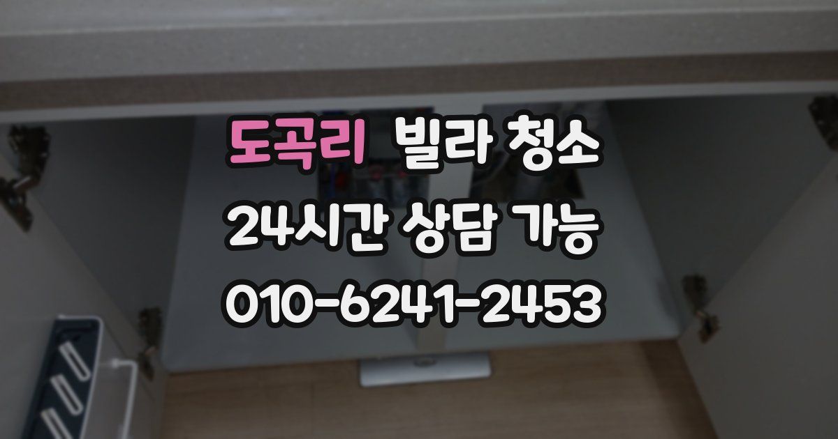 도곡리 빌라 청소