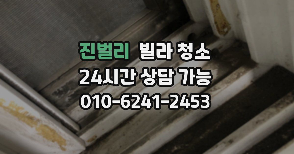 진벌리 빌라 청소