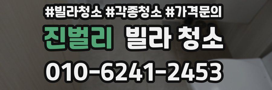 진벌리 빌라 청소