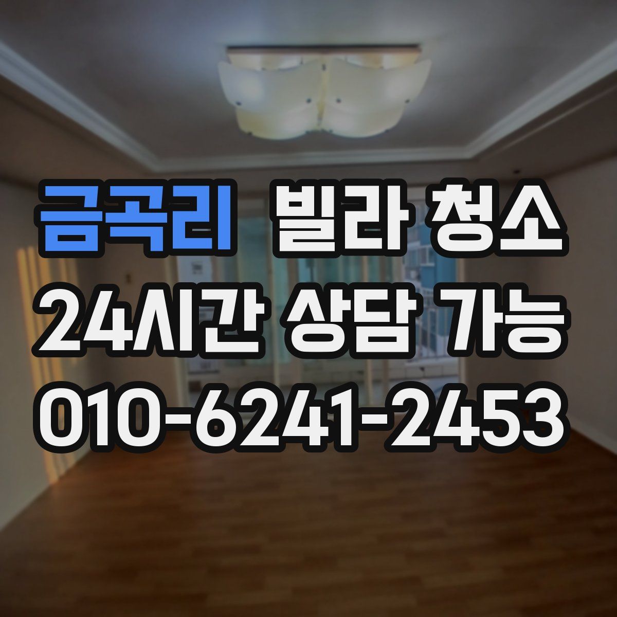 금곡리 빌라 청소