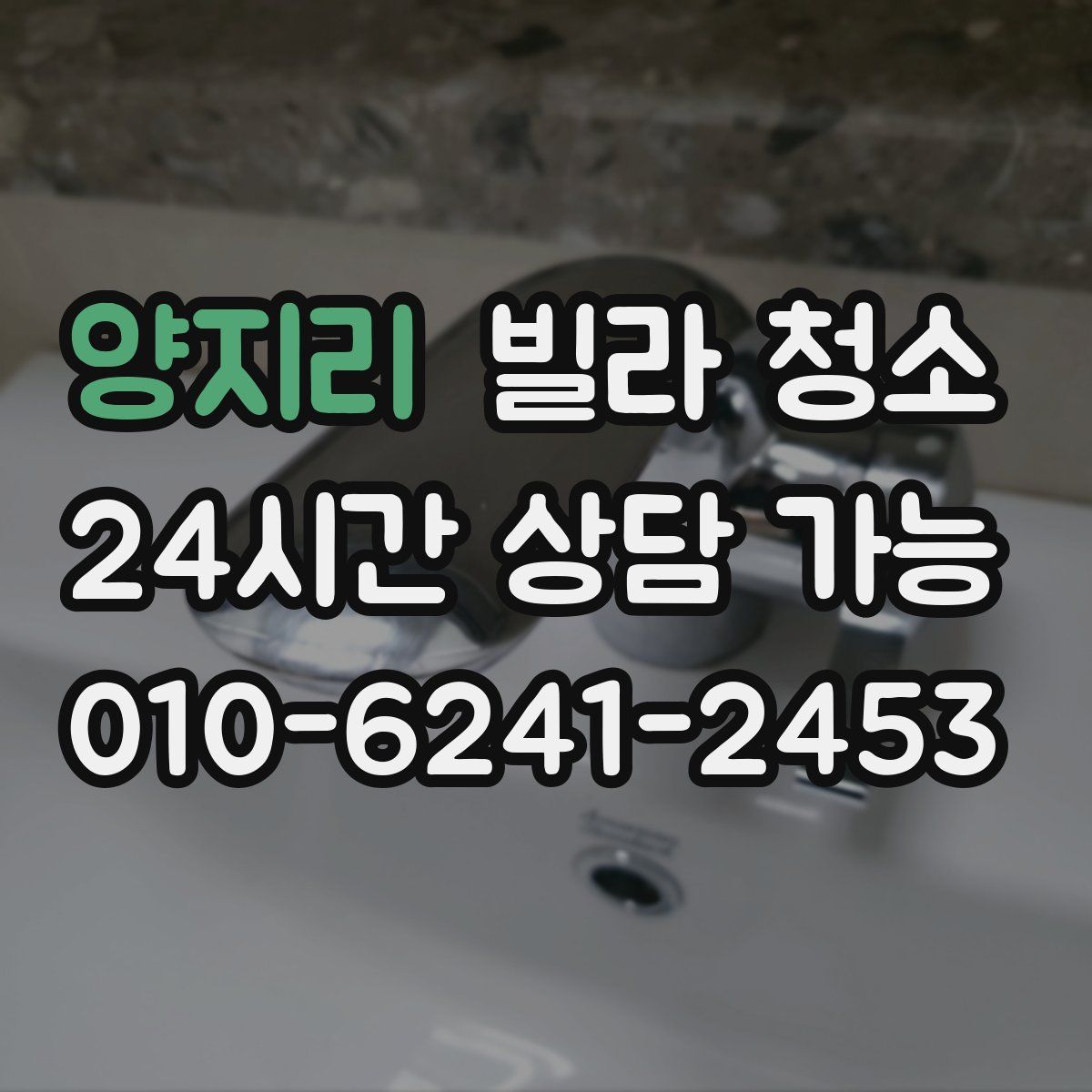 양지리 빌라 청소