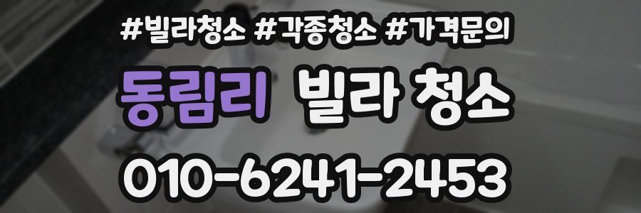 동림리 빌라 청소