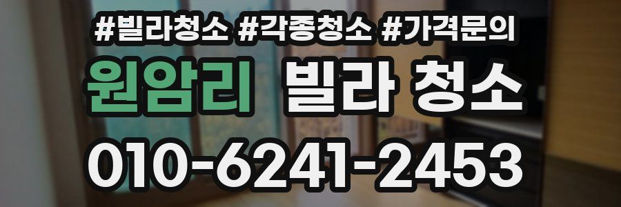 원암리 빌라 청소