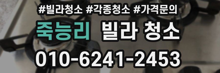 죽능리 빌라 청소