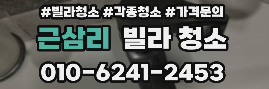 근삼리 빌라 청소