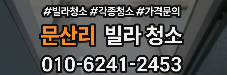 문산리 빌라 청소
