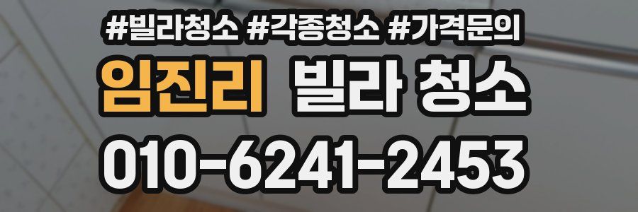 임진리 빌라 청소