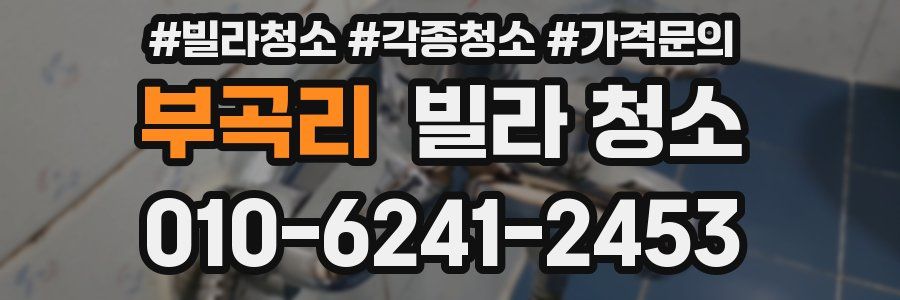 부곡리 빌라 청소