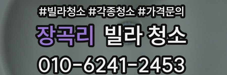 장곡리 빌라 청소