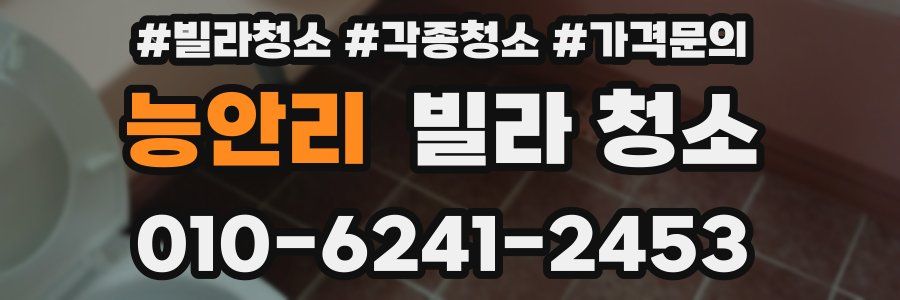 능안리 빌라 청소