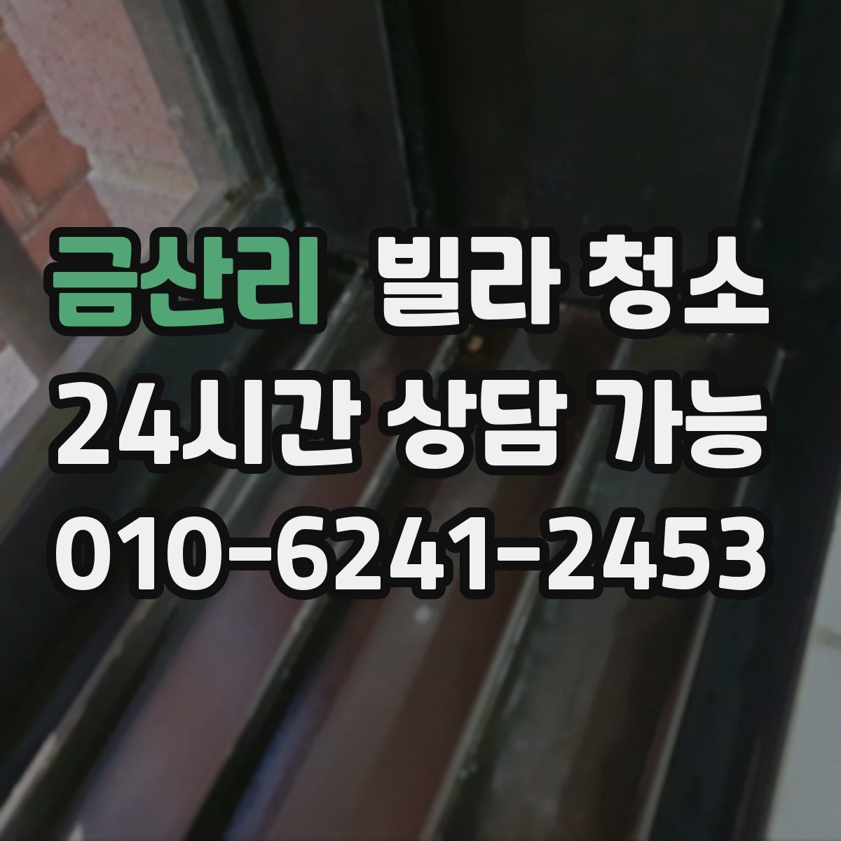 금산리 빌라 청소