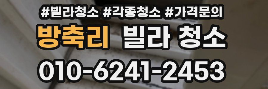 방축리 빌라 청소