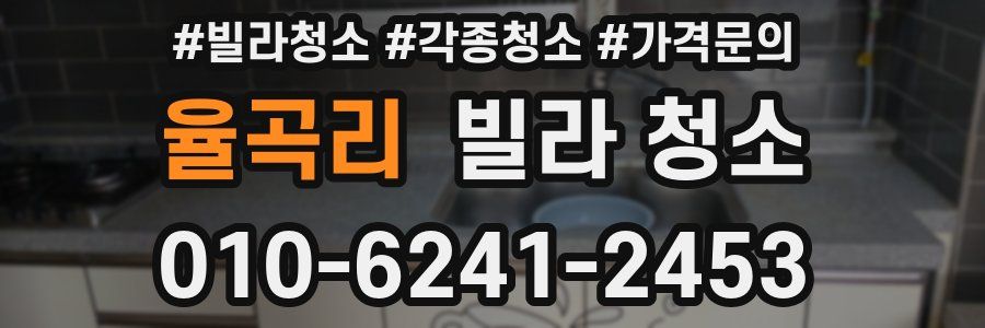 율곡리 빌라 청소