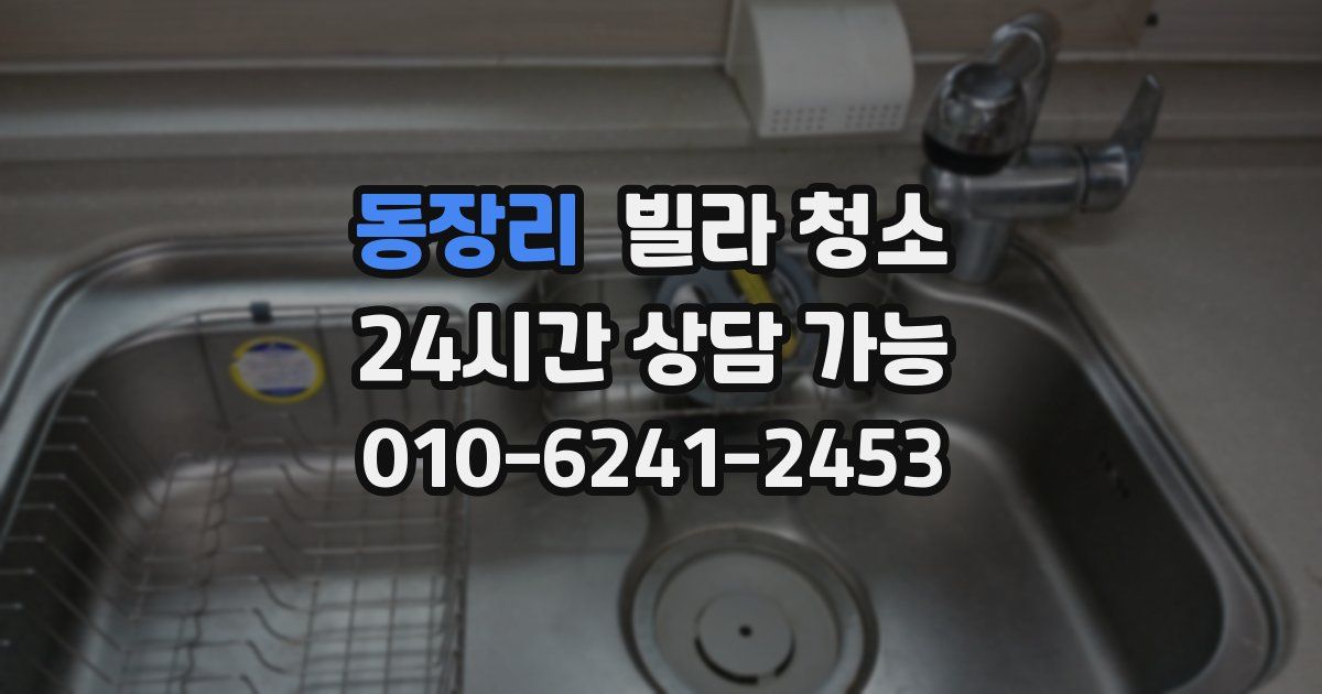 동장리 빌라 청소
