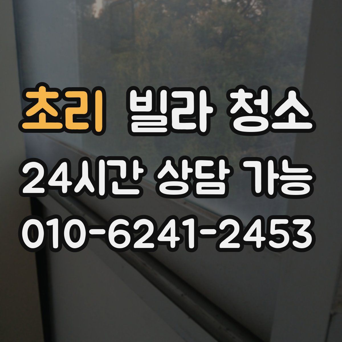 초리 빌라 청소