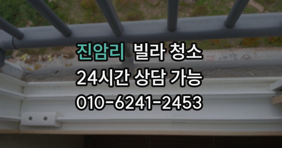 진암리 빌라 청소