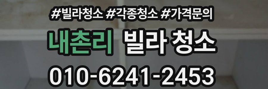 내촌리 빌라 청소