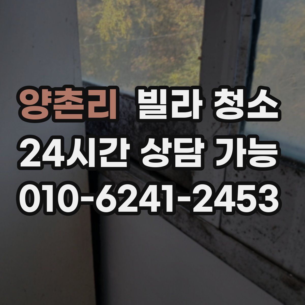 양촌리 빌라 청소