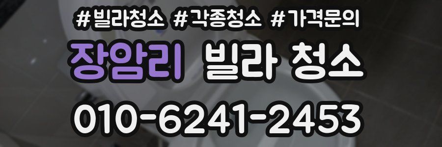 장암리 빌라 청소