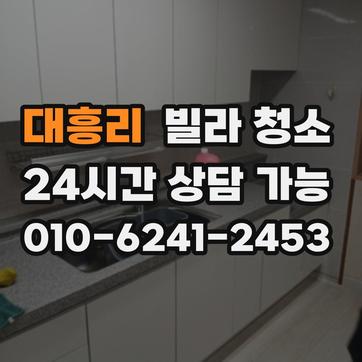 대흥리 빌라 청소