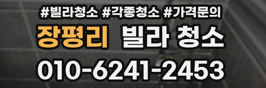 장평리 빌라 청소