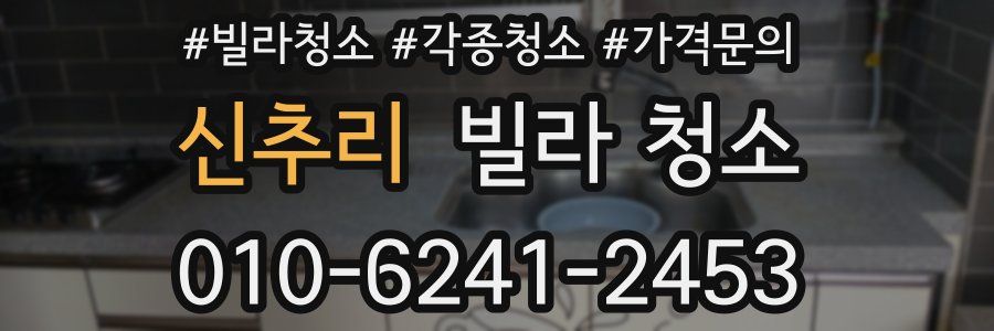신추리 빌라 청소