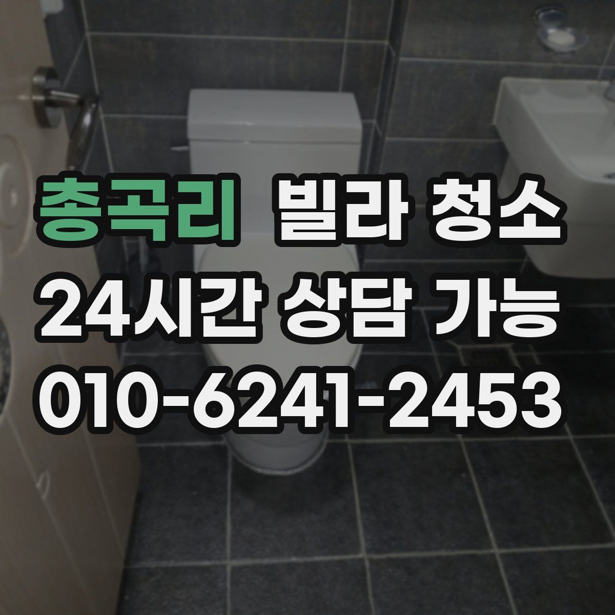 총곡리 빌라 청소