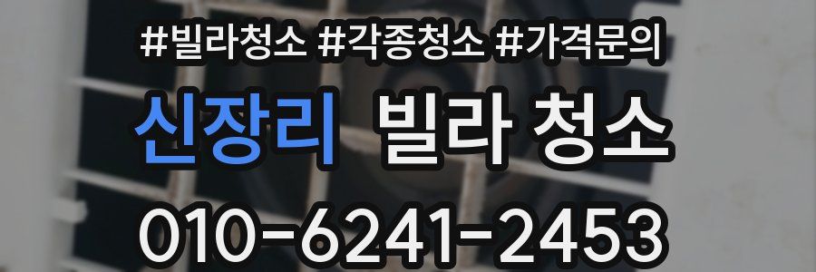 신장리 빌라 청소