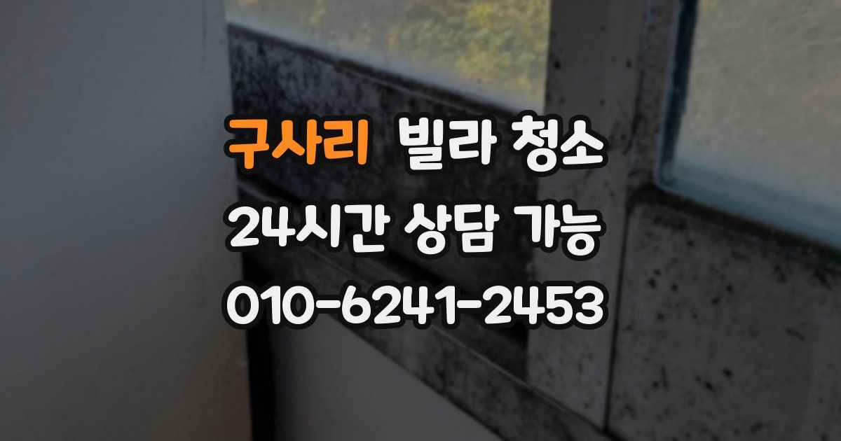 구사리 빌라 청소