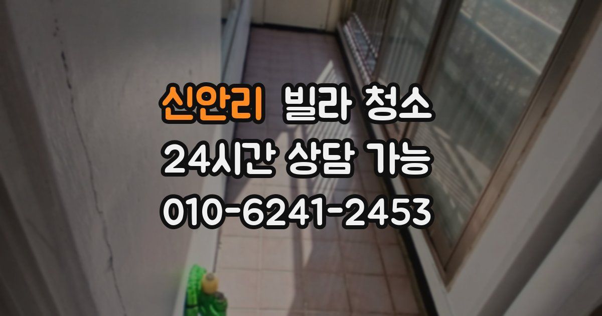 신안리 빌라 청소
