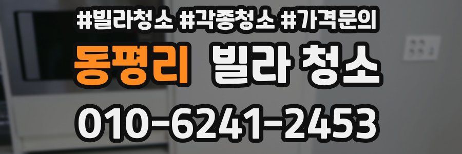 동평리 빌라 청소