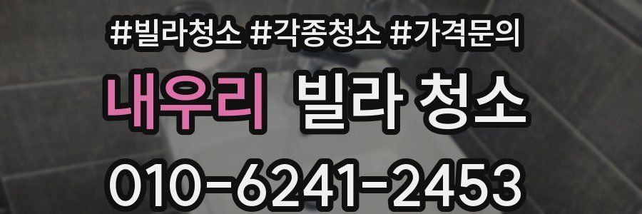 내우리 빌라 청소