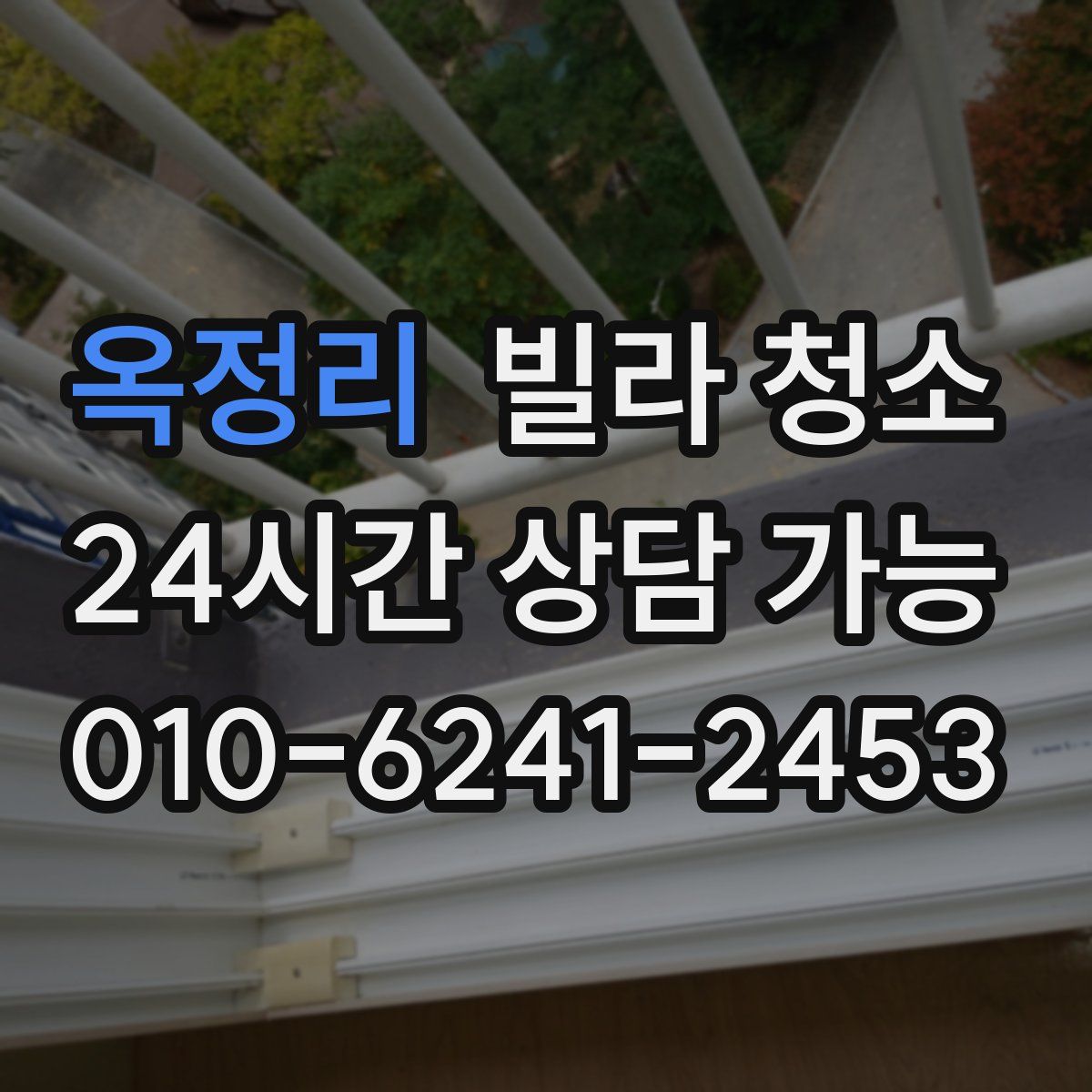 옥정리 빌라 청소