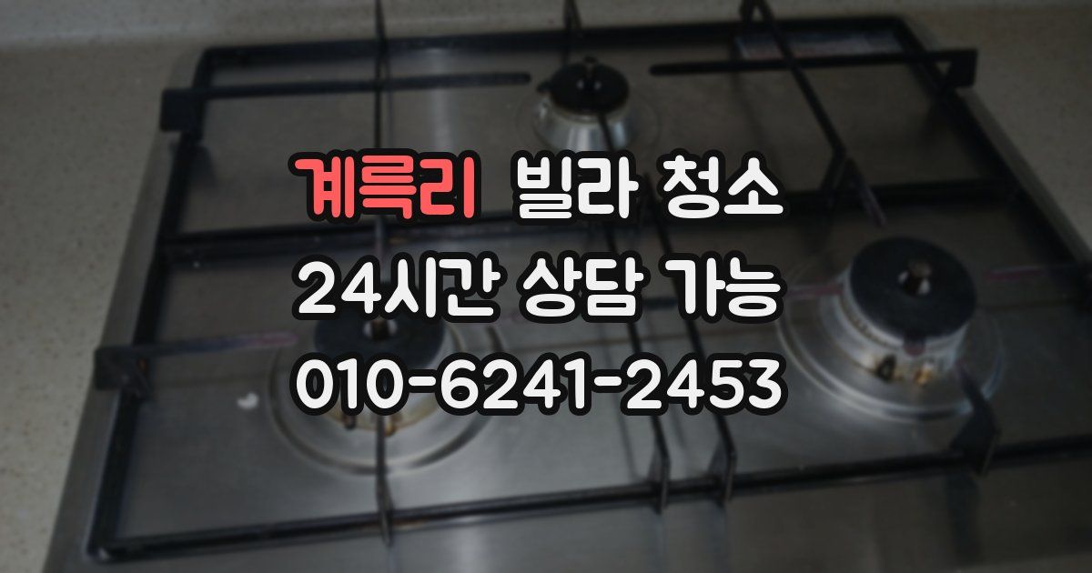 계륵리 빌라 청소