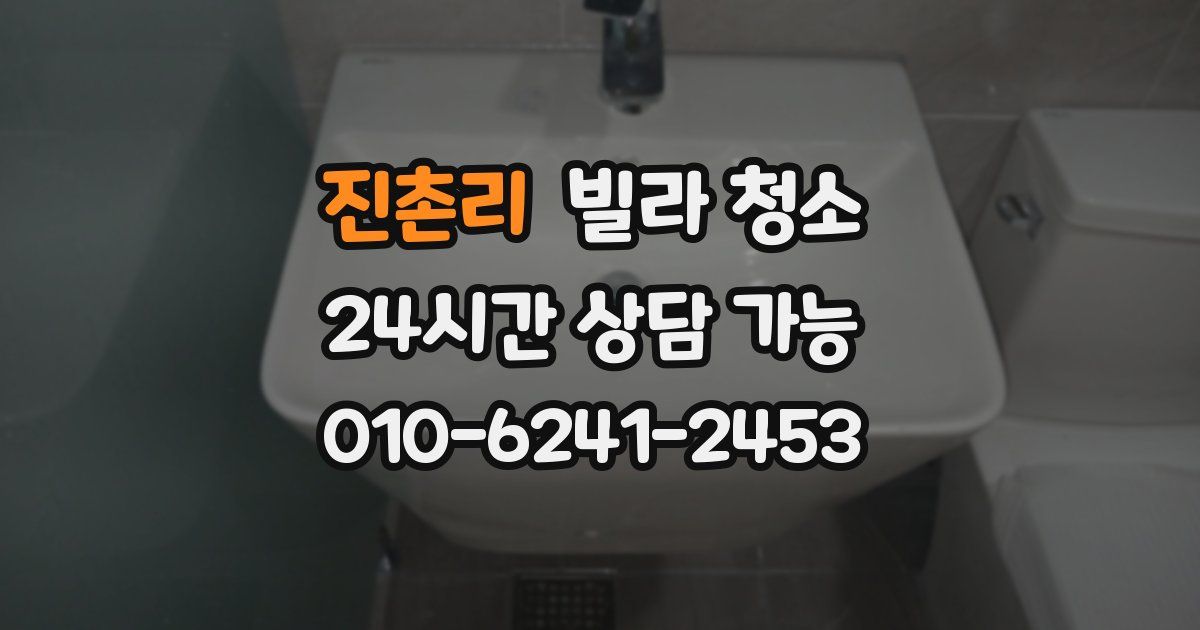 진촌리 빌라 청소