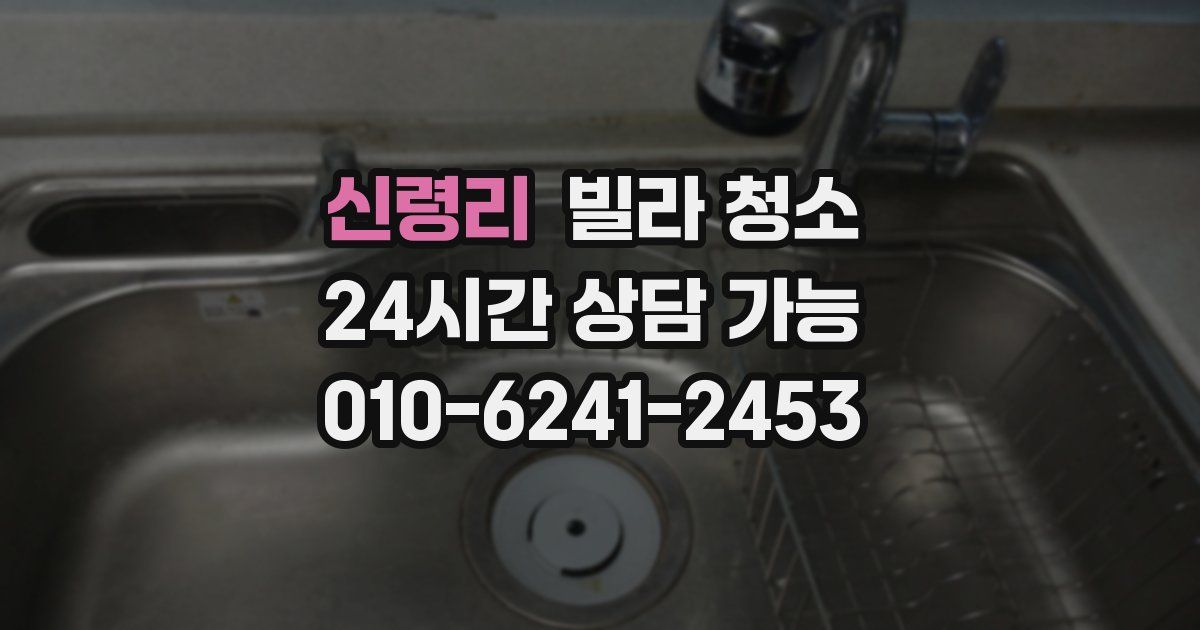 신령리 빌라 청소