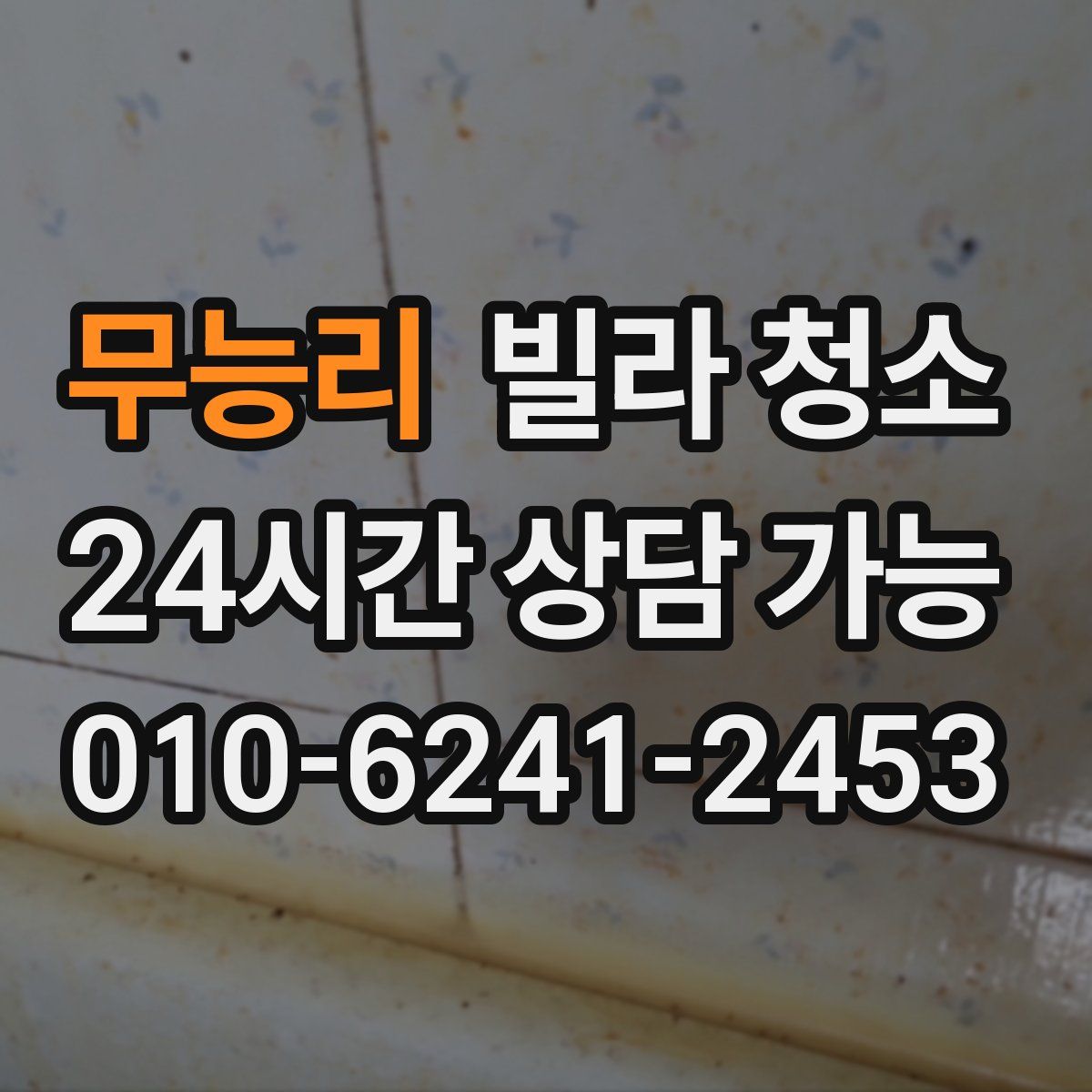 무능리 빌라 청소