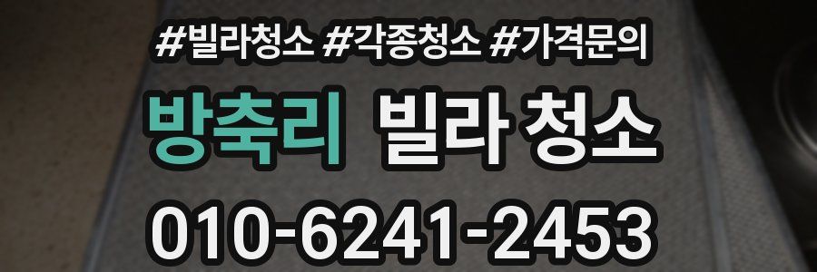 방축리 빌라 청소