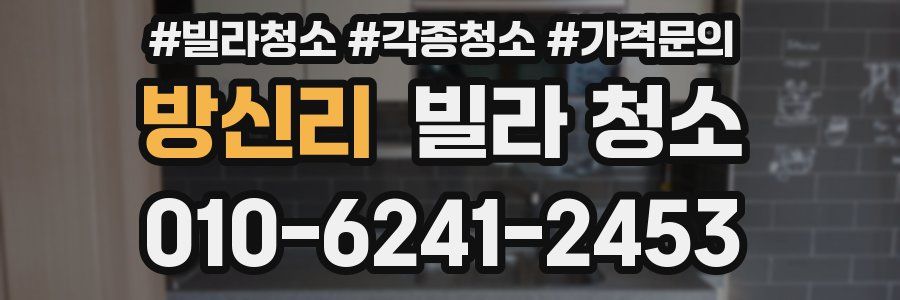 방신리 빌라 청소