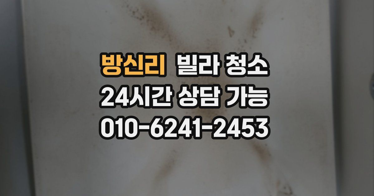 방신리 빌라 청소