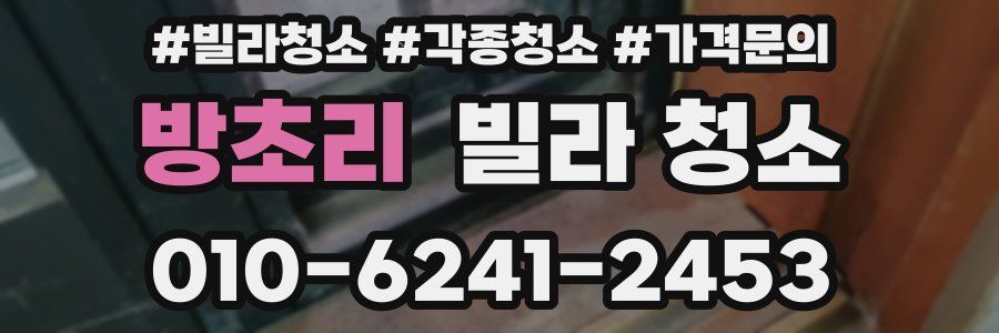 방초리 빌라 청소