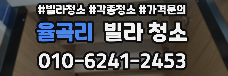 율곡리 빌라 청소