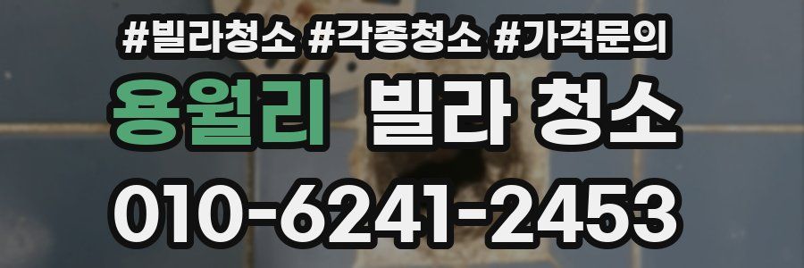 용월리 빌라 청소