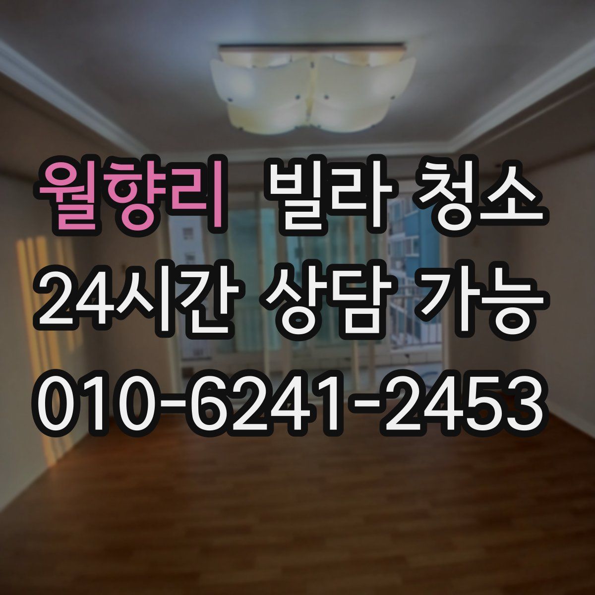 월향리 빌라 청소