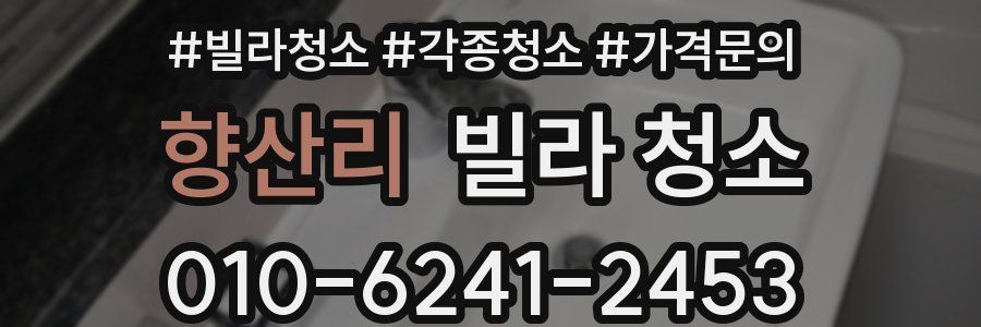 향산리 빌라 청소